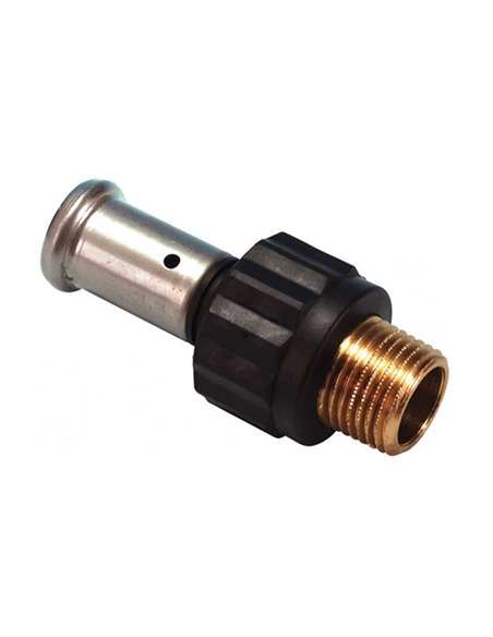 Henco PK-serie PVDF pers puntstuk MF 26 x 4/4" M - 17PK-2606