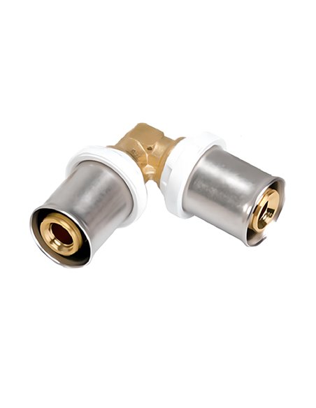 RIIFO Multi coude à sertir en laiton 90° FF 32 x 32 - 1100046409