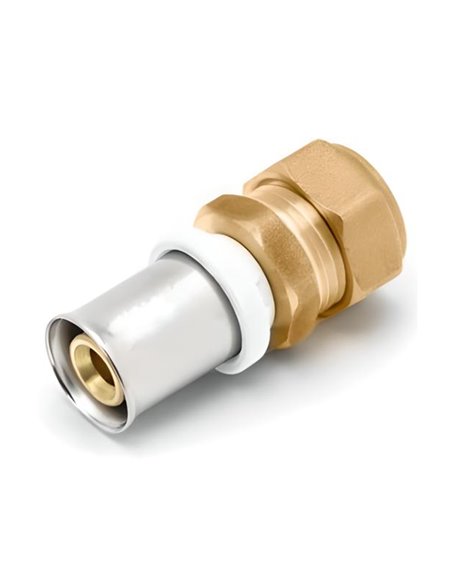 RIIFO Multi messing pers overgangsmof naar koper schroef FM 16 x 15Cu - 1100045780