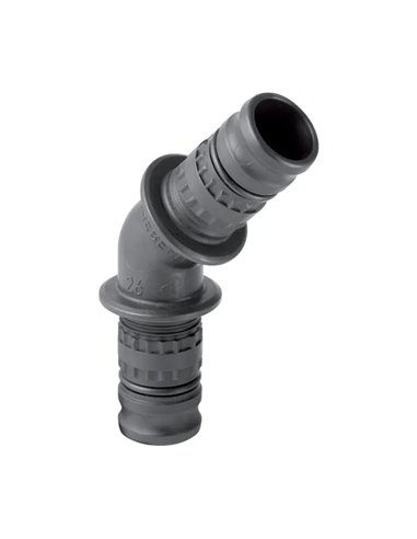 Geberit Mepla bocht 45° MM 32 x 32 mm - 624.245.00.5