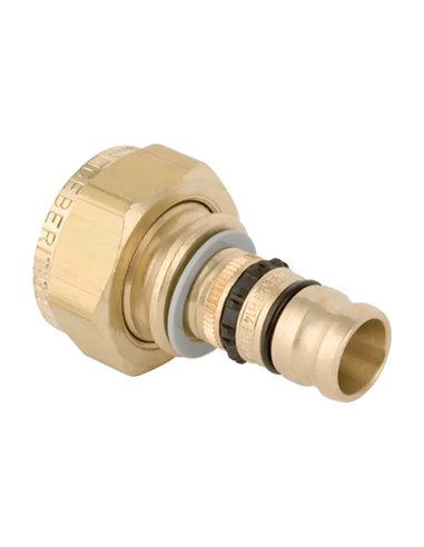 Geberit Mepla raccord 2-pièces avec écrou libre avec joint plat MF 26 x 6/4 F - 603.585.00.5