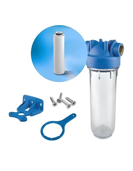 Durlem Simplex kit filtre simple 3/4" x 3/4" FF - 25 micron - 7300KITS