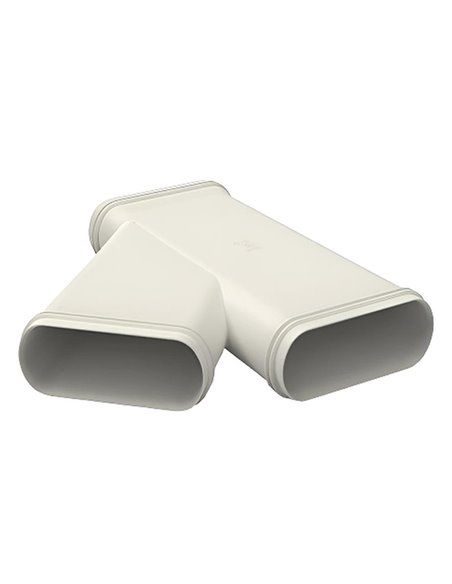 Renson Easyflex pièce en Y - 2 x 140 x 60 mm - 140 x 60 mm - 28132