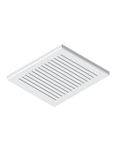 Renson Système C+ Evo grille design 80 mm - 130 x 130 mm - Puro - 11722