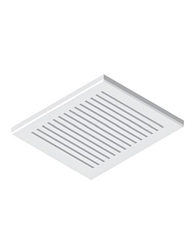 Renson System C+ Evo designrooster 80 mm - 130 x 130 mm - Puro - 11722