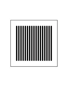 Renson Système C+ Evo grille design 80 mm - 130 x 130 mm - Puro - 11722 2