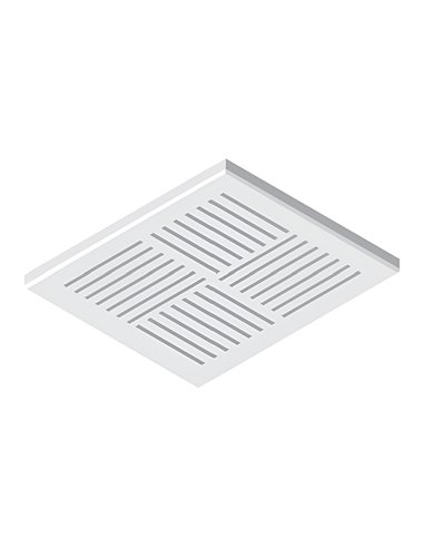 Renson System C+ Evo designrooster 80 mm - 130 x 130 mm - Square - 9530