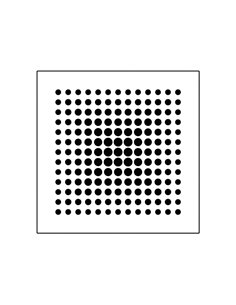 Renson System C+ Evo designrooster 125 mm - 170 x 170 mm - Artist - 9531 2