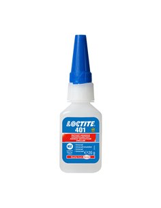 Loctite - Colle instantanée, Loctite 401, universelle, flacon 20g - 1919340