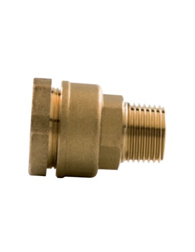 Eupen Valvo 3000 - 50 mm x 6/4 M raccord de transition filetage mâle laiton - RO7876950