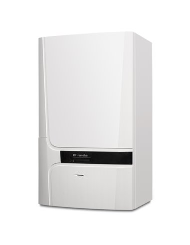 Remeha Calenta Ace-Matic 40c combi chaudière murale à condensation gaz (gaz naturel) 35 kW - frame de montage inclus - 7865295
