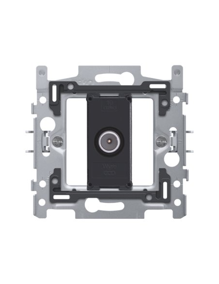 Niko Sokkel voor enkelvoudige coaxaansluiting voor tv, 2 GHz, klauwbevestiging - 170-09122