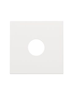 Niko Afwerkingsset voor enkelvoudige coaxaansluiting voor tv, white coated - 154-69102