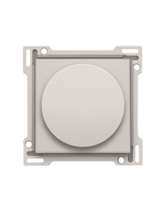 Niko Afwerkingsset voor draaiknopdimmer of snelheidsregelaar, incl. draaiknop, light grey - 102-31000
