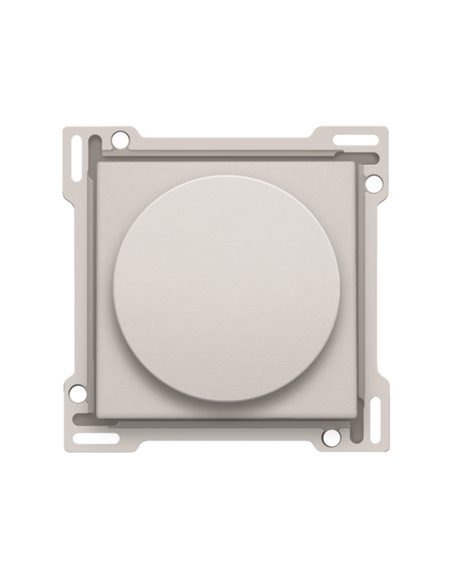 Niko Afwerkingsset voor draaiknopdimmer of snelheidsregelaar, incl. draaiknop, light grey - 102-31000