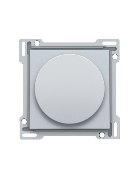 Niko Afwerkingsset voor draaiknopdimmer of snelheidsregelaar, incl. draaiknop, sterling coated - 121-31000