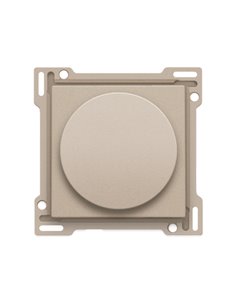 Niko Afwerkingsset voor draaiknopdimmer of snelheidsregelaar, incl. draaiknop, champagne coated - 157-31000