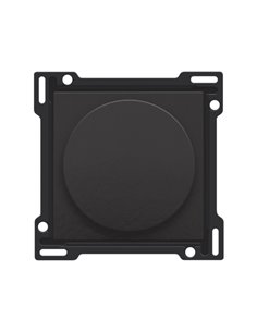 Niko Afwerkingsset voor draaiknopdimmer of snelheidsregelaar, incl. draaiknop, piano black coated - 200-31000