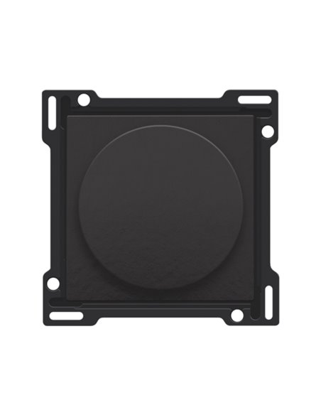 Niko Afwerkingsset voor draaiknopdimmer of snelheidsregelaar, incl. draaiknop, piano black coated - 200-31000