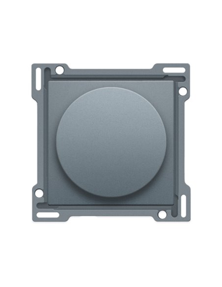 Niko Afwerkingsset voor draaiknopdimmer of snelheidsregelaar, incl. draaiknop, blue grey coated - 220-31000