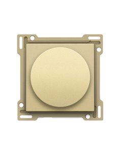 Niko Afwerkingsset voor draaiknopdimmer of snelheidsregelaar, incl. draaiknop, gold coated - 221-31000