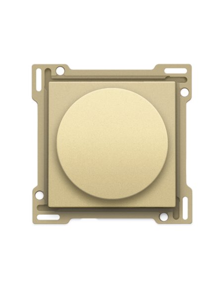 Niko Afwerkingsset voor draaiknopdimmer of snelheidsregelaar, incl. draaiknop, gold coated - 221-31000