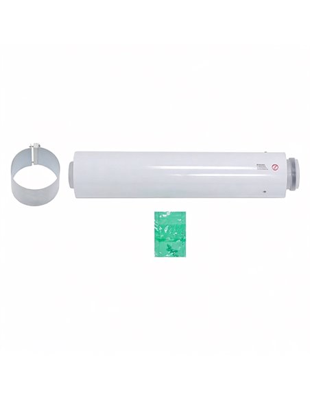 Vaillant RGA concentrisch PP/staal buis (lengte 2000mm) 60/100 mm - 303905