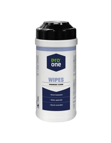 ProOne Clean reiniger wipes (bus van 80st) - prijs per bus - 31070259