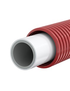 Comap Multiskin4 tuyau multicouche gainé 16 x 2,0 mm (rouleau 50m) - rouge - B122002002 2