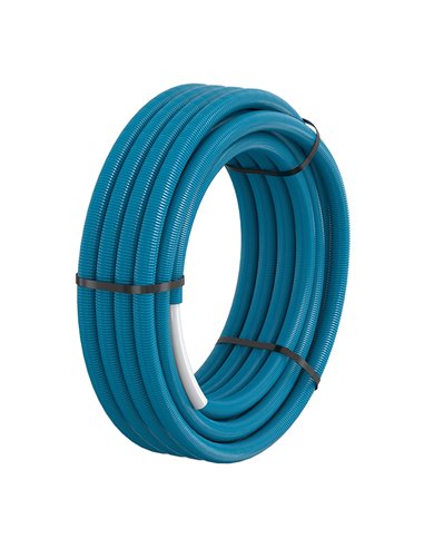Comap Multiskin4 meerlagenbuis met mantel 32 x 3,0 mm (rollengte 50m) - blauw - B121006001