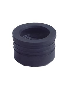 Dyka rubber overgangsring 50 x 40 mm zwart - 20020652