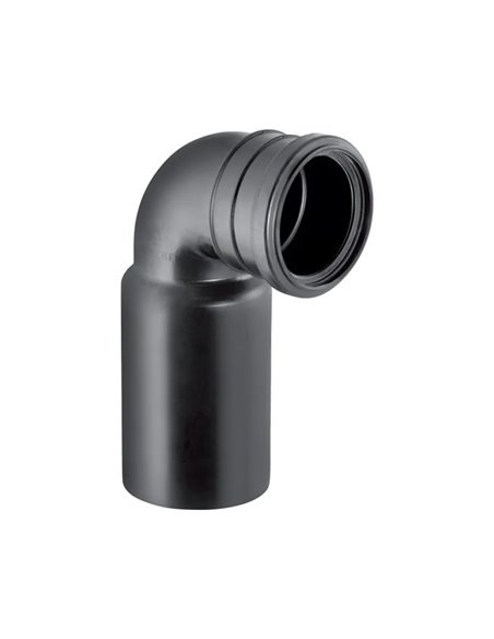 Geberit duofix coude d'évacuation 90 MM 90gr pour wc element duofix-systemfix - 366.061.16.1