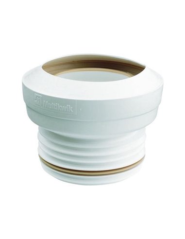 Nicoll Multikwik soepele wc aansluitmof 98 x 90 mm - MKS12HOUN