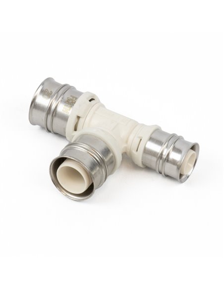 Begetube Duo XS PPSU té réduit 90° FFF 26 x 26 x 16 mm - 82826303