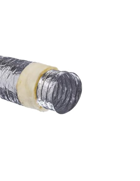 Sanutal Aluminium flexibel luchtkanaal geisoleerd - SONOFLEX25 - L 10m - diam. 85mm - 99.FLEX25085