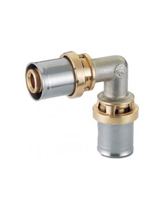 Giacomini RM122 perskoppeling bocht 90° FF 40 x 40 mm - RM122Y013