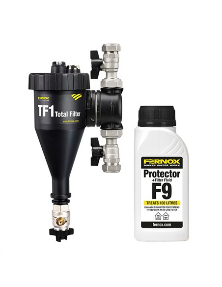Fernox TF1 Total filtre 28 x 28 mm avec Protector+ filtre fluid F9 265 ml - 62763