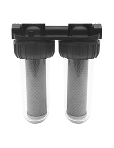 WaterGenius RWS regenwaterfilter 3/4 - debiet 10 l/min - met 2 extra filter patronen - 01.400.109
