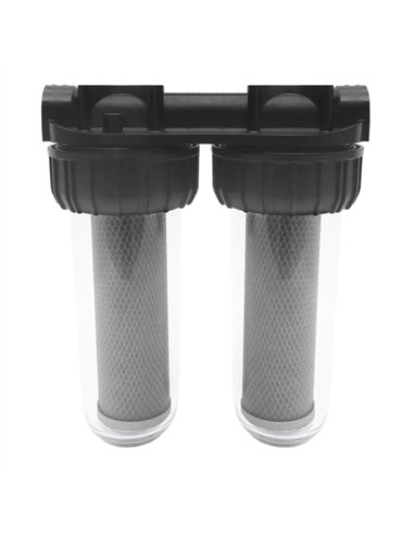 WaterGenius RWS regenwaterfilter 3/4 - debiet 10 l/min - met 2 extra filter patronen - 01.400.109