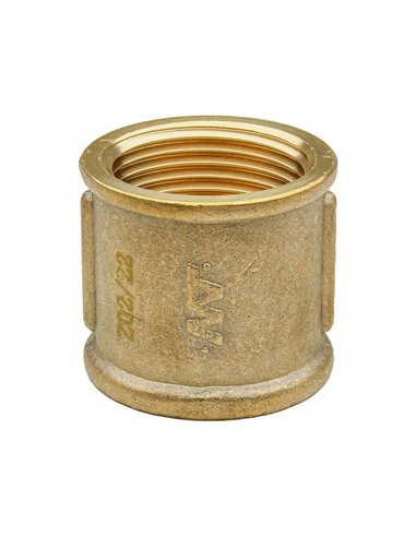 MT draad rechte koppeling 5/4"FF messing - 87270032