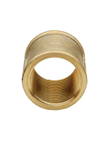 MT draad rechte koppeling 5/4"FF messing - 87270032
