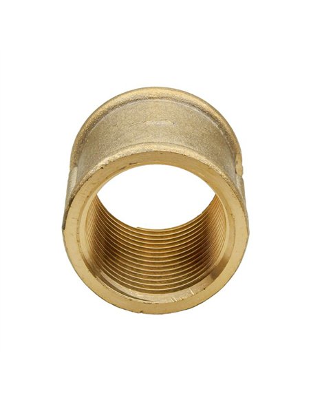 MT draad rechte koppeling 5/4"FF messing - 87270032