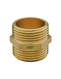 MT mamelon double 1/4"MM laiton - 87280008 2