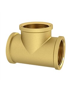 Arco Brassline messing T-stuk FFF 3/8" x 3/8" x 3/8" - 830505