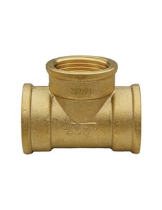 MT T-stuk 5/4"FFF messing - 87130032 2