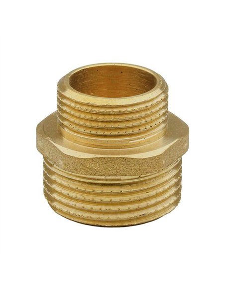 MT mamelon réduit 6/4"M x 4/4"M laiton - 8724504025