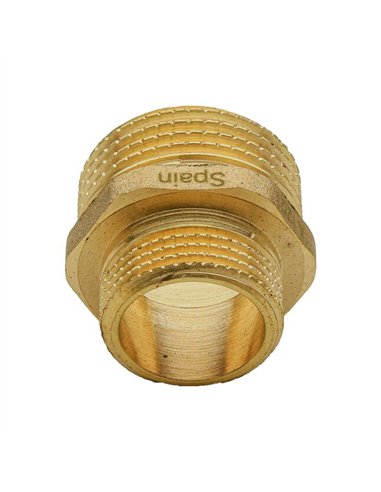 MT mamelon réduit 6/4"M x 4/4"M laiton - 8724504025