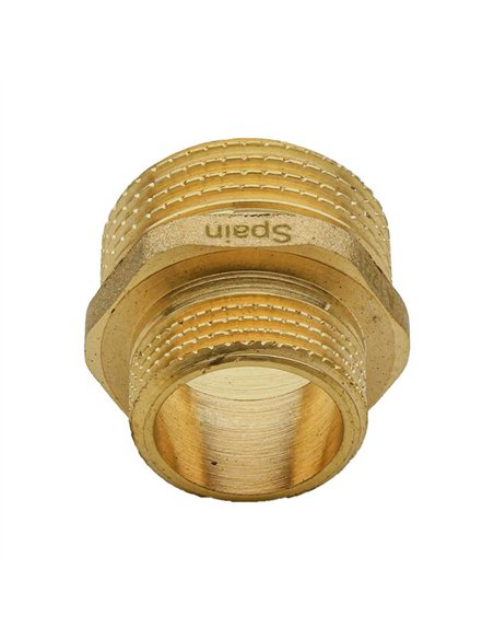 MT mamelon réduit 6/4"M x 4/4"M laiton - 8724504025