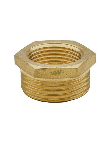 MT reductiestuk 1/2"M x 1/4"F messing - 8724101508