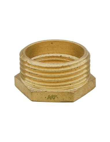 MT manchon réduit 2"M x 6/4"F laiton - 8724105040